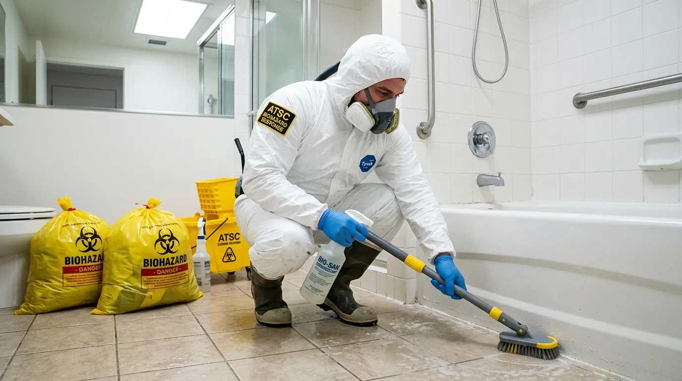 Decontamination equipment deployed for Blood Cleanup in Hawkinsville